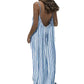Sommerliches rückenfreies Damen-Maxikleid mit Spaghettiträgern