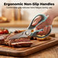 ✂️ Multifunktionale Küchenschere – robust, rostfrei, mit Magnetaufbewahrung. Immer griffbereit! 🧲✨