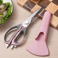 ✂️ Multifunktionale Küchenschere – robust, rostfrei, mit Magnetaufbewahrung. Immer griffbereit! 🧲✨