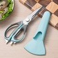 ✂️ Multifunktionale Küchenschere – robust, rostfrei, mit Magnetaufbewahrung. Immer griffbereit! 🧲✨