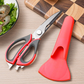 ✂️ Multifunktionale Küchenschere – robust, rostfrei, mit Magnetaufbewahrung. Immer griffbereit! 🧲✨