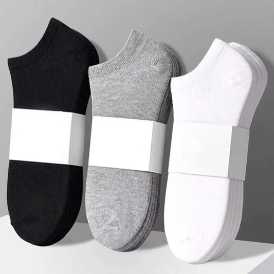 3 Paar Socken in Einheitsgröße - Atmungsaktive Sportsocken aus Baumwollmischung