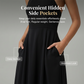 Elegantes, ärmelloses Neckholder-Maxikleid für Damen