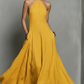 Elegantes, ärmelloses Neckholder-Maxikleid für Damen