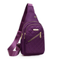 Stilvolle Damen Brusttasche mit vielen Fächern