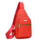 Stilvolle Damen Brusttasche mit vielen Fächern