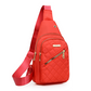 Stilvolle Damen Brusttasche mit vielen Fächern
