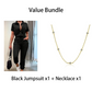 Kurzärmeliger Jumpsuit für Damen mit Knopfleiste