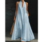 👗🔥 SOMMER DEAL: -50% ✨ Elegantes Halter Maxi Kleid – luftig, fließend & perfekt für warme Tage ☀️