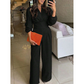 💥 2026 TREND ✨ Chic Palazzo Jumpsuit mit langen Ärmeln 👗 femininer V-Ausschnitt & edler Look für Tag & Abend
