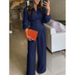 💥 2026 TREND ✨ Chic Palazzo Jumpsuit mit langen Ärmeln 👗 femininer V-Ausschnitt & edler Look für Tag & Abend
