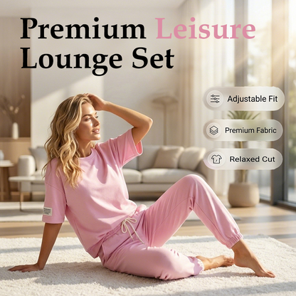 👚💥 NEUER HEISSER SALE! Lässiges Set aus kurzärmeligem Oberteil und Hose für Damen – Bequem, luftig & perfekt für Sommer, Freizeit & Urlaub ✨