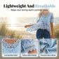 Damen-T-Shirt mit Rundhalsausschnitt und Spitzenbesatz