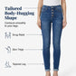 👖Skinny-Jeans für Damen mit hoher Taille und mehreren Knöpfen