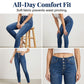 👖Skinny-Jeans für Damen mit hoher Taille und mehreren Knöpfen
