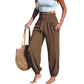 🌞 Figurfreundliche Hohe Taille Haremhose für Damen