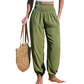 🌞 Figurfreundliche Hohe Taille Haremhose für Damen