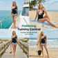 👙 50% RABATT! 🌴 Zweiteiliger Badeanzug mit tropischem Print und hoher Taille – schmeichelhaft & figurbetonend – Perfekt für Strand, Pool oder heiße Sommertage ✨