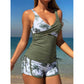 👙 50% RABATT! 🌴 Zweiteiliger Badeanzug mit tropischem Print und hoher Taille – schmeichelhaft & figurbetonend – Perfekt für Strand, Pool oder heiße Sommertage ✨