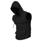 Ärmelloser Trainings-Hoodie für Herren mit Tasche