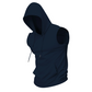 Ärmelloser Trainings-Hoodie für Herren mit Tasche