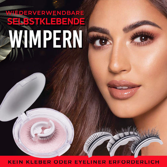 Wiederverwendbare selbstklebende Wimpern (50% RABATT)