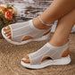👡 Atmungsaktive Netzgewebe-Sandalen mit offener Zehenpartie für Damen | Bequem & leicht