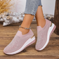 Damen-Slip-On-Sneaker mit Strasssteinen und Schmetterlingsmotiv