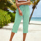 Sommerliche Caprihose mit Karomuster für Damen