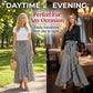 👗 Damen High-Waist Asymmetrical Ruffle Maxi Skirt – eleganter Look, figurschmeichelnd & vielseitig – perfekt für jeden Anlass