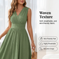Elegantes, ärmelloses Kleid mit V-Ausschnitt für Damen