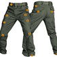 🔥👖 Wasserdichte taktische Cargohose ✨ Robuste Outdoor-Hose für Herren & Damen mit vielen Taschen