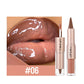 2-in-1 Matte Lipstick & Shine Lip Gloss