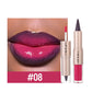 2-in-1 Matte Lipstick & Shine Lip Gloss