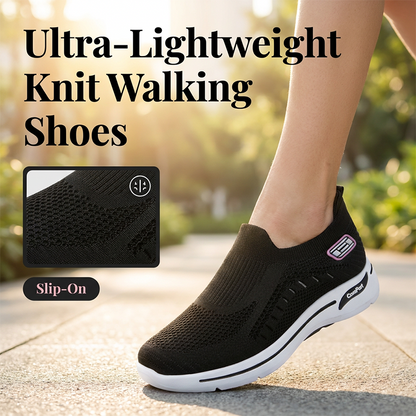 Atmungsaktive Strick-Wanderschuhe für Damen