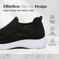 Atmungsaktive Strick-Wanderschuhe für Damen