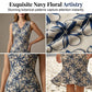 Elegantes Sommer-Midi-Kleid mit Blumenmuster