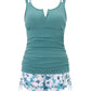🏖️Letzter Tag 50% Rabatt💥Bauchformender Tankini-Zweiteiler