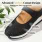 ✨ 50% schnappen! Damen atmungsaktive Plateauschuhe mit Cutout
