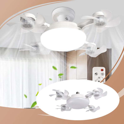 🌀 Deckenventilator mit LED-Licht und Fernbedienung