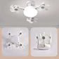 🌀 Deckenventilator mit LED-Licht und Fernbedienung