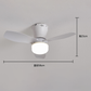 🌀 Deckenventilator mit LED-Licht und Fernbedienung