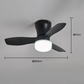 🌀 Deckenventilator mit LED-Licht und Fernbedienung