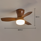 🌀 Deckenventilator mit LED-Licht und Fernbedienung