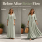 👗 50% RABATT! 🌸 Damen V-Ausschnitt lockeres Maxikleid – Leicht & luftig – Perfekt für heiße Tage, Strand oder einen entspannten Look – feminin und bequem ✨🌿