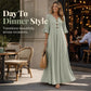 👗 50% RABATT! 🌸 Damen V-Ausschnitt lockeres Maxikleid – Leicht & luftig – Perfekt für heiße Tage, Strand oder einen entspannten Look – feminin und bequem ✨🌿