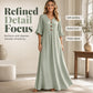 👗 50% RABATT! 🌸 Damen V-Ausschnitt lockeres Maxikleid – Leicht & luftig – Perfekt für heiße Tage, Strand oder einen entspannten Look – feminin und bequem ✨🌿
