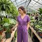⏰ Countdown läuft – 50% nur noch 3 Tage! ⌛Zeitlich begrenztes Angebot – Jumpsuit für Damen mit tailliertem Schnitt und V-Ausschnitt