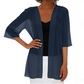 🌟Leichte transparente offene Strickjacke
