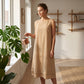 ⌛✨Zeitlich begrenztes Angebot – Ärmelloses Sommerkleid mit Stufenschnitt für Damen
